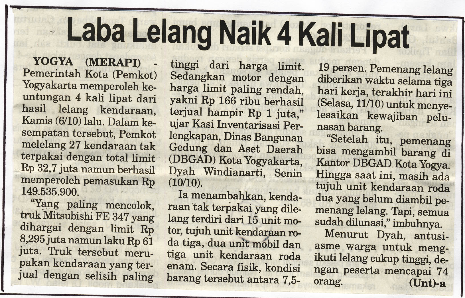 Kliping jogja terbaru